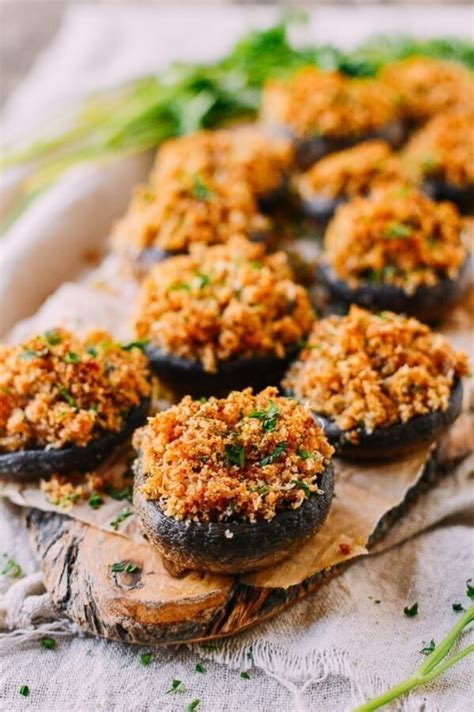 Classic Easy Stuffed Mushrooms The Woks Of Life