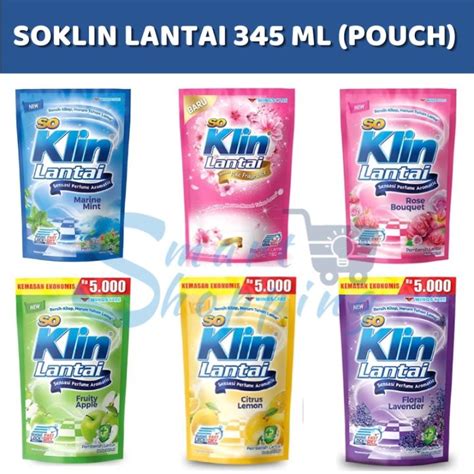 Soklin Lantai Ml Pouch Cairan Pembersih Lantai Lazada Indonesia