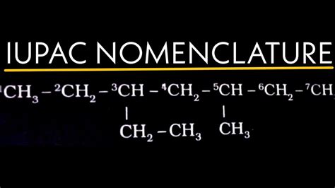 3 Ethyl 5 Methyl Heptane IUPAC NOMENCLATURE Organic Chemistry YouTube