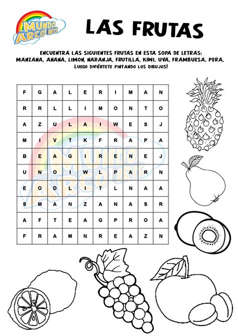 Sopa De Letras De Las Verduras Vegetables Word Search In Spanish 5d2