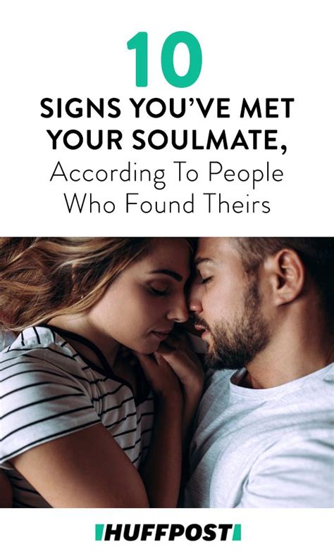 10 Signs Youve Met Your Soulmate According To People Who Found Theirs Meeting Your Soulmate