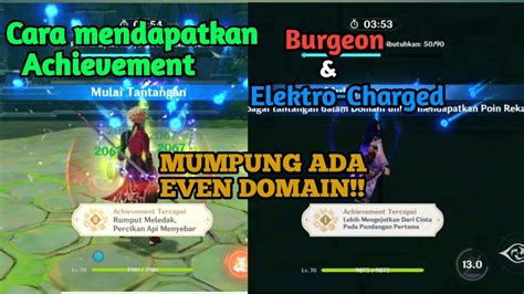 Cara Mendapatkan Achievement Burgeon Elektro Charged Genshin Impact