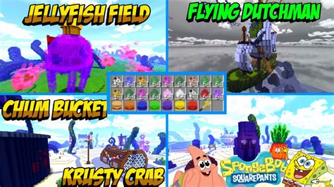 Showcase Addon Dan Map Spongebob Squarepants Spongebob Addon Dan