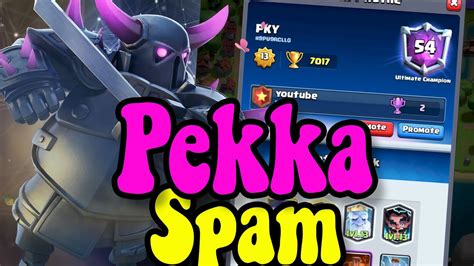 PEKKA BRIDGE SPAM HOW TO BEAT EVERY DECK 7000 Gameplays Clash Royale