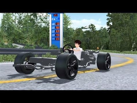 Live D Driving Class Simulator Drive With Naked Car Youtube