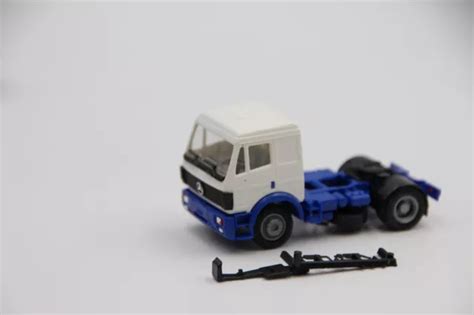 Herpa Mb Mercedes Sk Zugmaschine Wei Blau Unbedruckt H