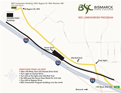 Campus Directions | Bismarck State College