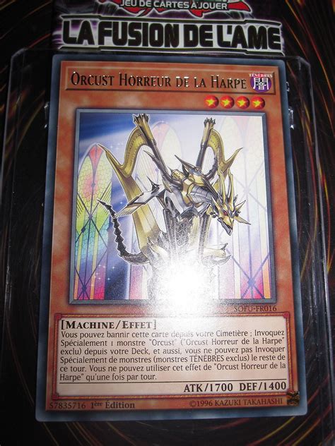 Yu Gi Oh Rare Orcust Horreur De La Harpe Sofu Fr Neuf Edition