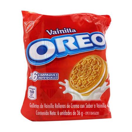 SIGO Galleta De Vainilla Oreo 6 Unidades 36 Gr