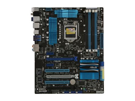 Open Box ASUS P8P67 PRO REV 3 1 LGA 1155 ATX Intel Motherboard