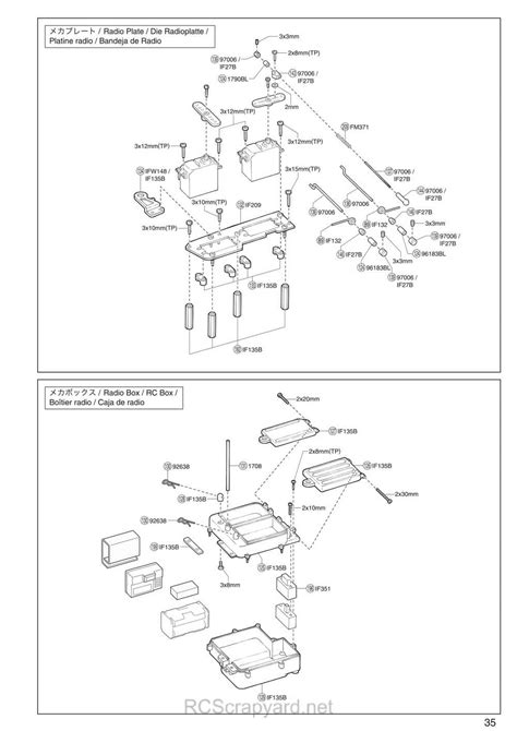 Kyosho Inferno Us Sports Sg Exploded View Rcscrapyard