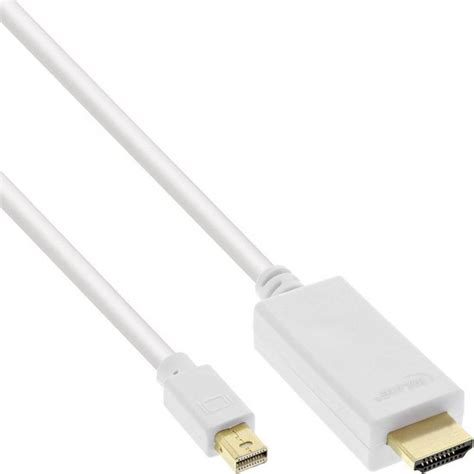 Premium Mini Displayport A Naar Hdmi Kabel K Hz Wit