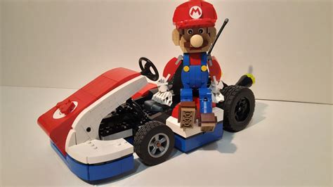 LEGO MOC Motorised Mario's Kart by Plaatart | Rebrickable - Build with LEGO