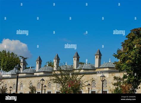 Roof Example Of Ottoman Turkish Architecture In Istanbul Stock Photo