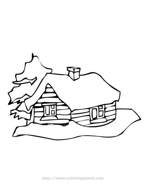 2 Point Perspective Cabin Clip Art Library