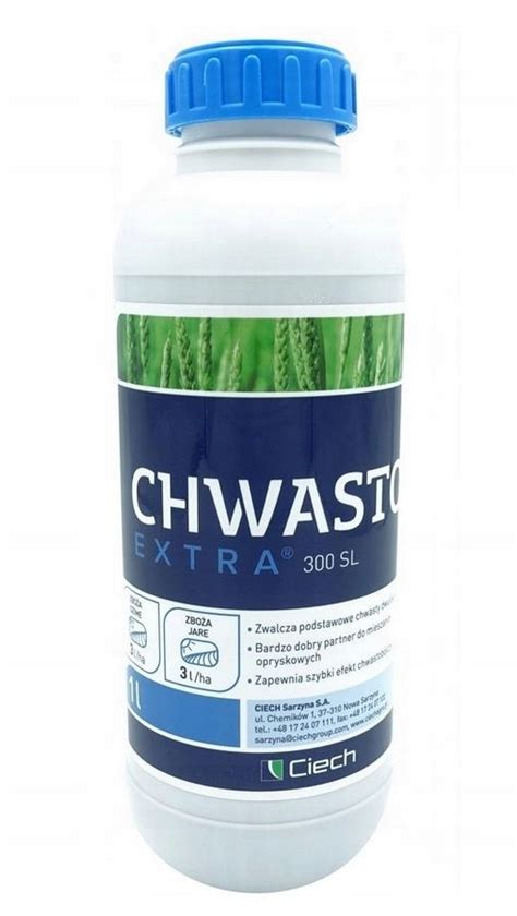 Chwastox Extra Sl L Chwasty Trawa Zbo E Erli Pl