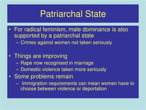 Ppt Patriarchy And Radical Feminism Powerpoint Presentation Free