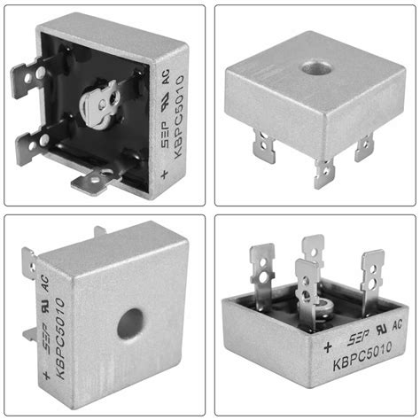 Pont De Redresseur A Diode Monophase 50A 1000V KBPC5010 Nouveau