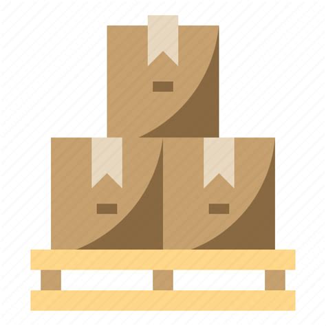 Pallet Shipping Stock Store Warehouse Icon Download On Iconfinder