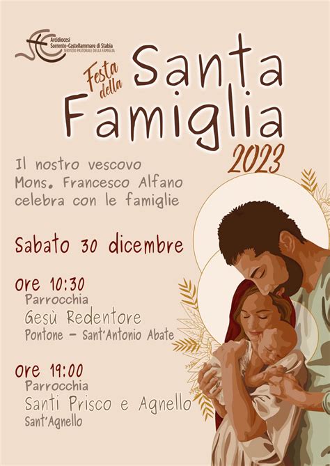 Festa Della Santa Famiglia Di Nazareth Arcidiocesi Di Sorrento