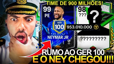 O Neymar Chegou 😱 Montei Ataque Dos Sonhos C Ney And Ata 98 🔥 Time De 900 MilhÕes 🤑 Fc