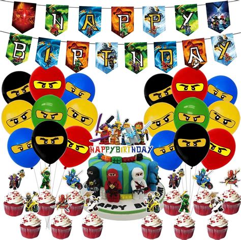 Ninjago Birthday Party Supplies Sale Fabricadascasas