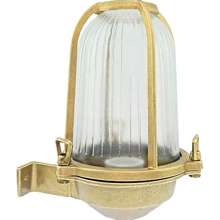 Hamburg Applique D Ext Rieur Hublot Lampe Ovale En Laiton Applique