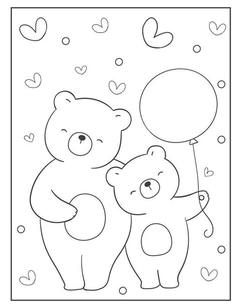 Pin By Celina Ls On Imprimir Bear Coloring Pages Printable Flower