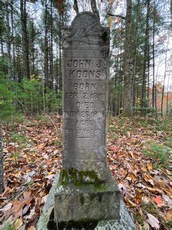 John J Koontz M Morial Find A Grave