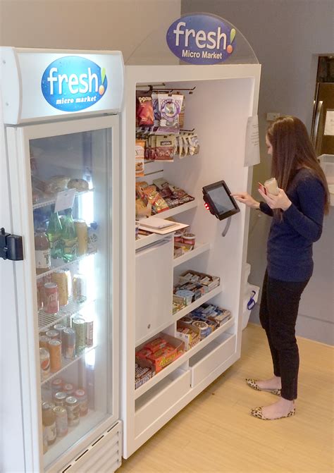 Vending, with a fresh twist: Micro markets are becoming part of local