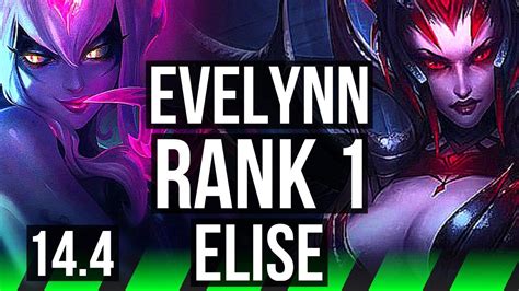 Evelynn Vs Elise Jng Rank Rank Eve Games