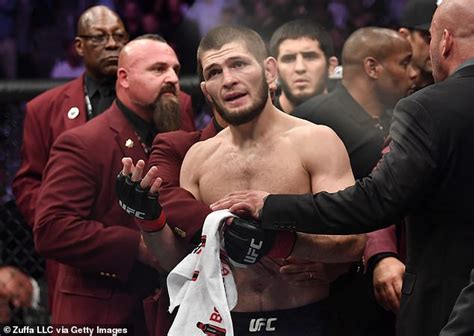 Nate Diaz Takes Aim At P Khabib Nurmagomedov Daily Mail Online