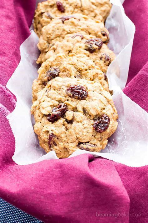 Easy Gluten Free Vegan Oatmeal Raisin Cookies Vegan Refined Sugar