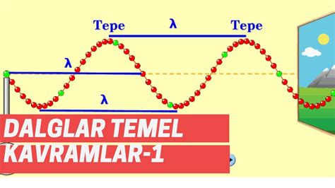 Dalgalar Temel Kavramlar Per Yot Frekans Genl K Dalga Boyu Tyt F Z K