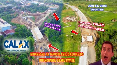 Calax Update Silang Emilio Aguinaldo Interchange Cavite Laguna