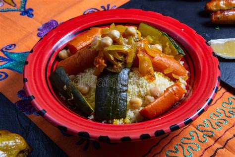 Morocco Couscous Dish Stock Image Image Of Africa Cooking 176844361