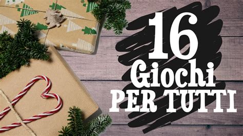 Giochi Da Tavolo Da Regalare A Natale Youtube