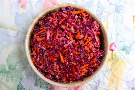 Vegan Red Cabbage And Rhubarb Slaw Very Vegan Val