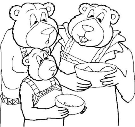 Goldilocks And The Three Bears Coloring Pages - Coloring Home