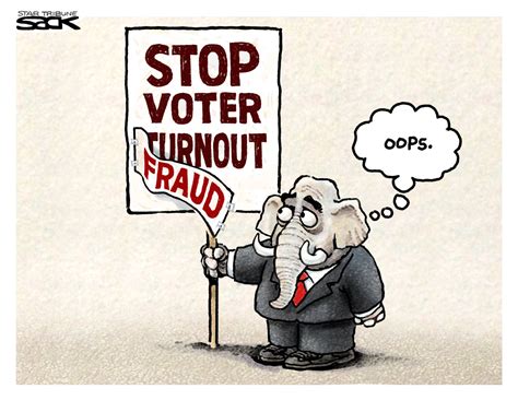 Voter Suppression Crime Scene