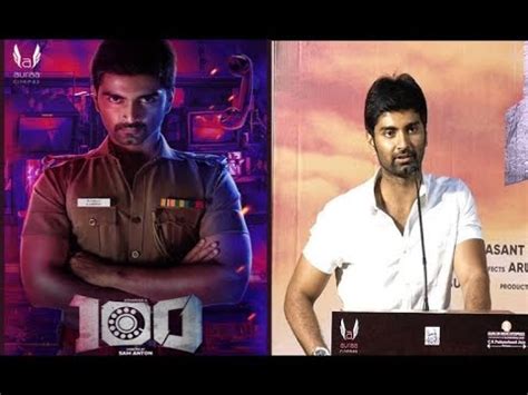 Tamil Movie Press Meet Atharvaa Sam C S Sam Anton Speech