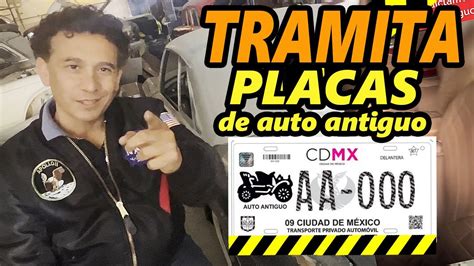 Como Tramitar Placas De Auto Antiguo Donde Y Que Se Necesita Llevar