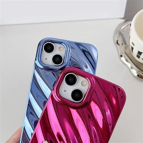 Cute Water Ripple Pattern Wave Shape Camera Lens Protection Soft