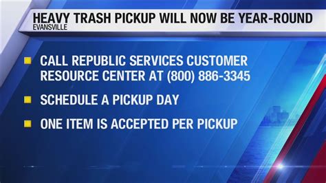 Evansville Heavy Trash Pickup Now Year Round Youtube