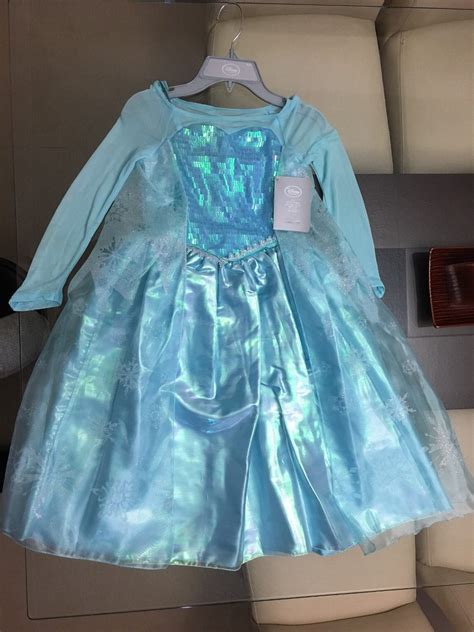 Disfraz Vestido Elsa Frozen Original Disney Store En