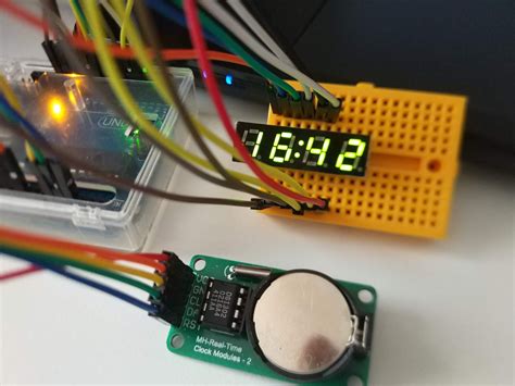 Arduino Digit Segment Ds Rtc Saat