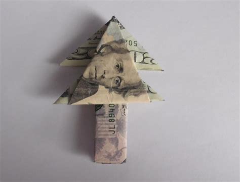 Christmas Origami With Money A Unique And Thoughtful Gift Easy