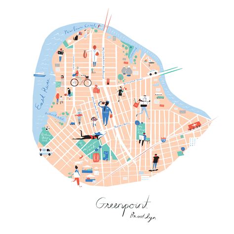 Greenpoint, Brooklyn Map — Libby VanderPloeg