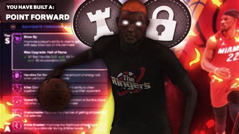 THE BEST POINT FORWARD BUILD In NBA 2K24 6 7 DEMIGOD ISO BUILD YouTube