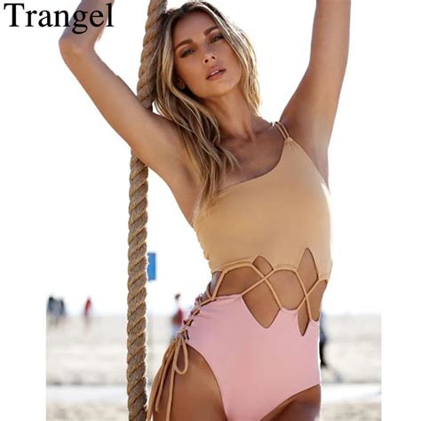 Buy Trangel One Piece Swimsuit Women Swimwear